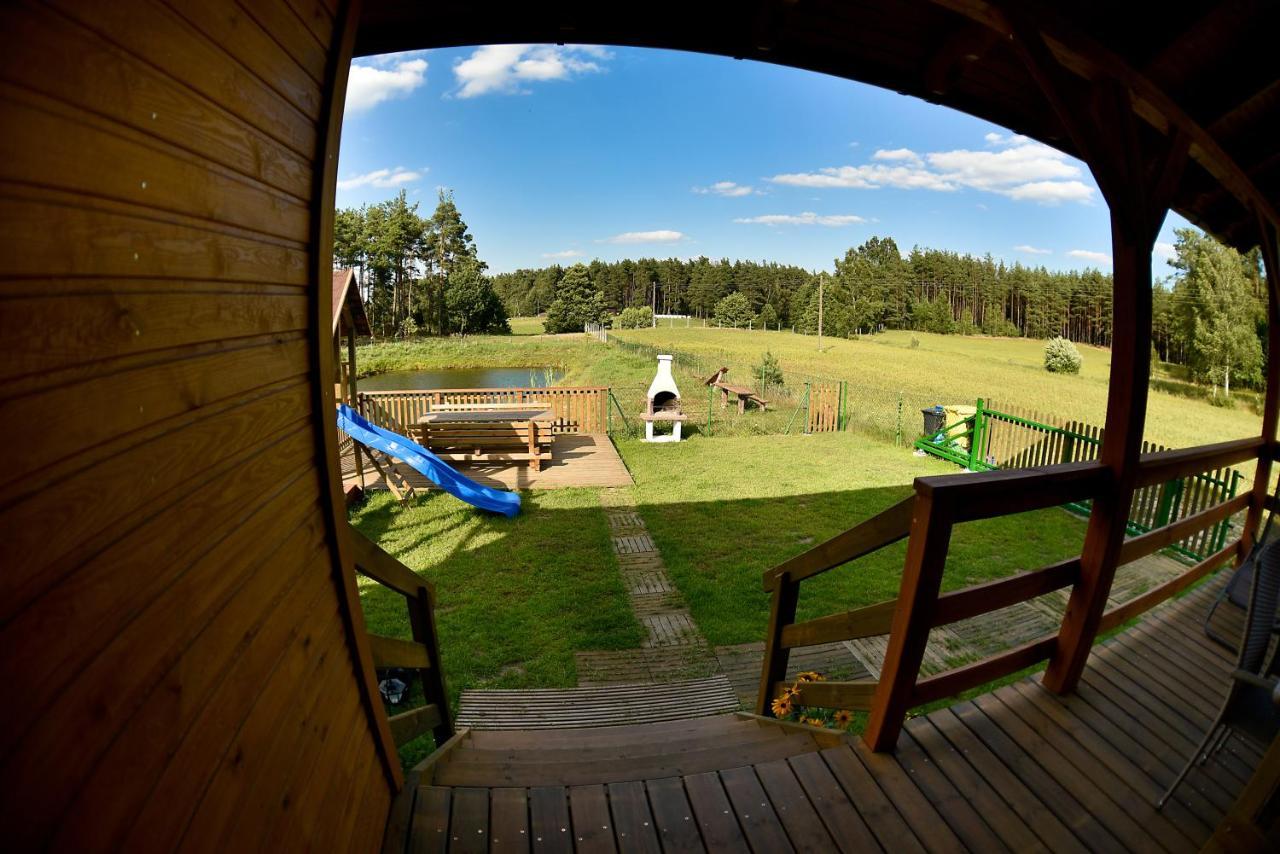 Вилла Domek Letniskowy Nad Stawem Lipusz Экстерьер фото